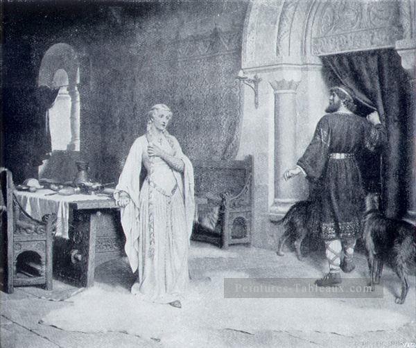Lady Godiva historique Régence Edmund Leighton Peintures à l'huile